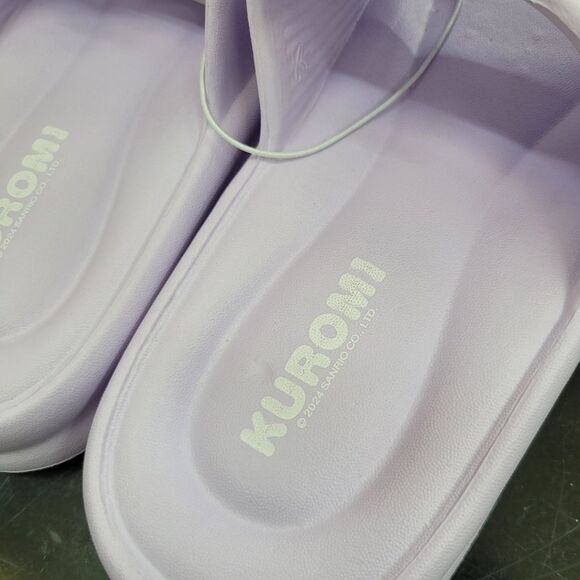 Brand New Sanrio Kuromi Big Charm Slippers Size: US 8.5 - Picture 6 of 9